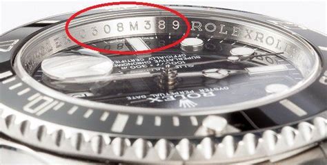 pre owned rolex serial number.